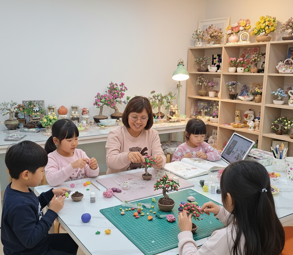 小朋友開心手作